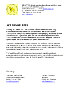 TZ - Benefiční představení ŽDJC 