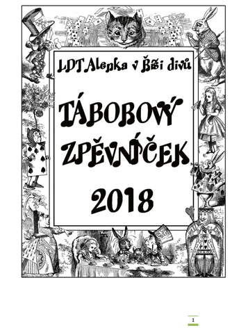 Táborový zpěvníček 2018