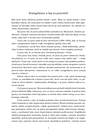 Evangelizace a boj za pravověří D.Drápal