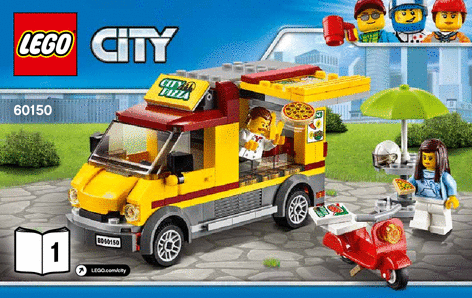 LEGO 60150 PIZZA- manual