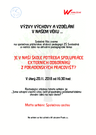 plakat setkani rodicu