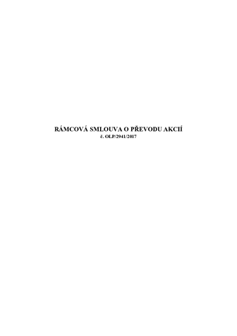 2. 068 P02 ramcova smlouva OLP 2941 2017