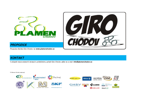 průběžné výsledky Giro Chodov 2018 po 3.závodě