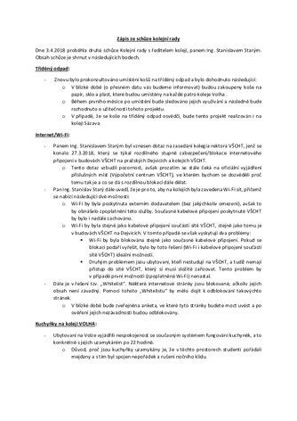 Zápis z 3.4.2017